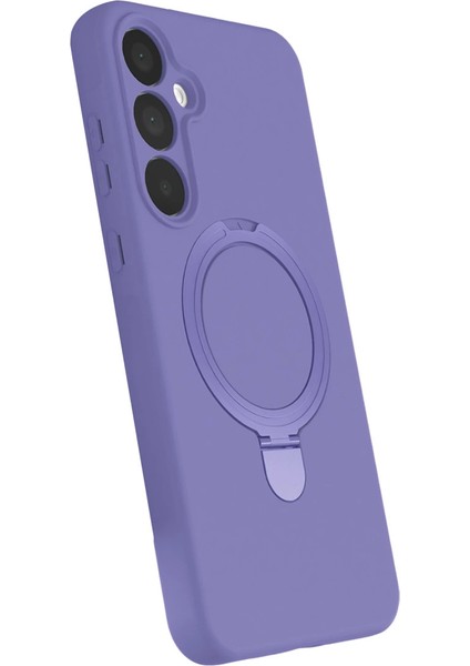 Samsung Galaxy A15 4g Regal Magsafe Standlı Kapak - Lila fiyatları