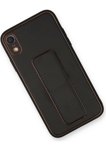 Iphone Xr Kılıf Coco Deri Standlı Kapak - Siyah fiyatları