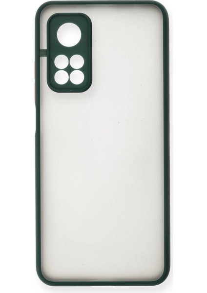 Xiaomi Mi 10T Kılıf Montreal Silikon Kapak - Yeşil