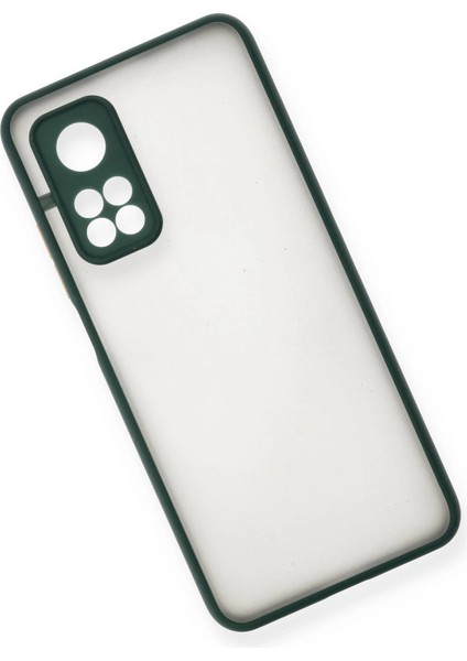 Xiaomi Mi 10T Kılıf Montreal Silikon Kapak - Yeşil modelleri