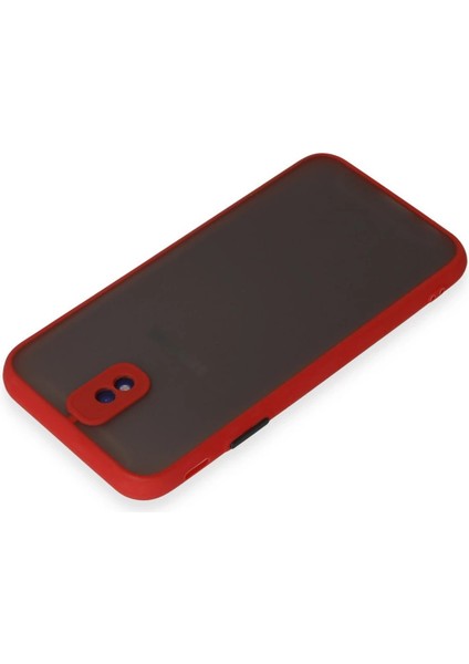 Samsung Galaxy J7 Pro / J730 Kılıf Montreal Silikon Kapak - Kırmızı modelleri