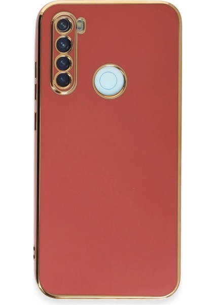 Xiaomi Redmi Note 8 Kılıf Volet Silikon - Kırmızı