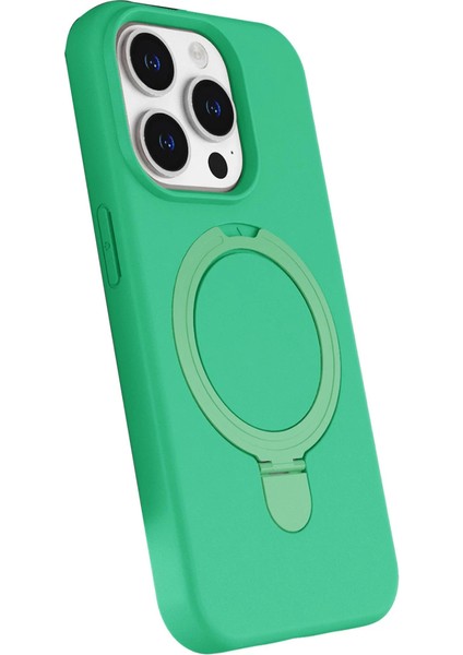 Apple Iphone 15 Pro Max Regal Magsafe Standlı Kapak - Yeşil fiyatları