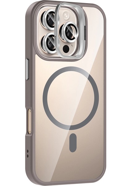 Joko Apple Iphone 16 Pro Remim Lensli Magsafe Standlı Kapak - Titan Gri fiyatları