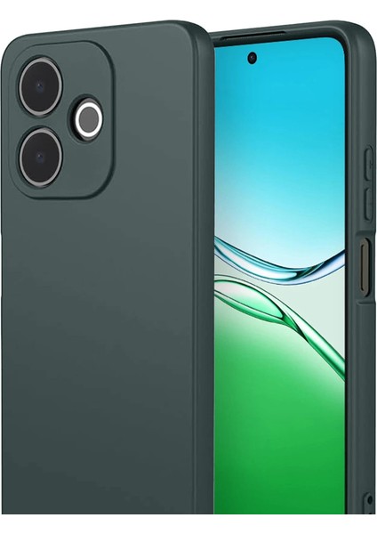 Oppo A5 Pro 4g First Silikon - Koyu Yeşil fiyatları