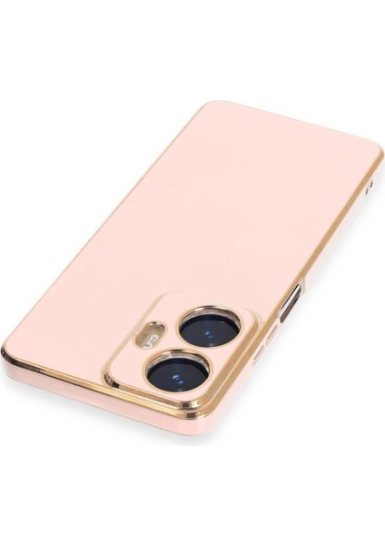 Realme C55 Kılıf Volet Silikon - Pembe modelleri