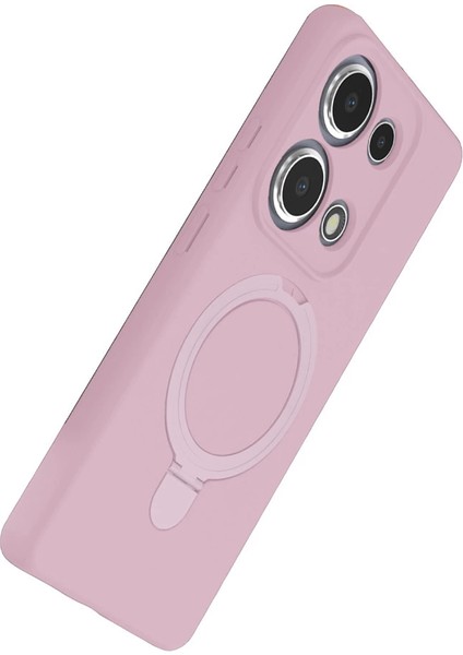 Xiaomi Redmi Note 13 Pro 4g Regal Magsafe Standlı Kapak - Açık Pembe fırsatları