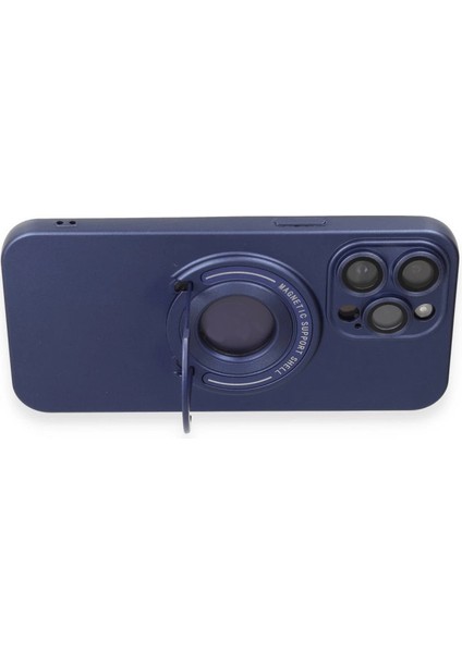 Iphone 13 Pro Max Kılıf Lukka Magneticsafe Kapak - Lacivert modelleri