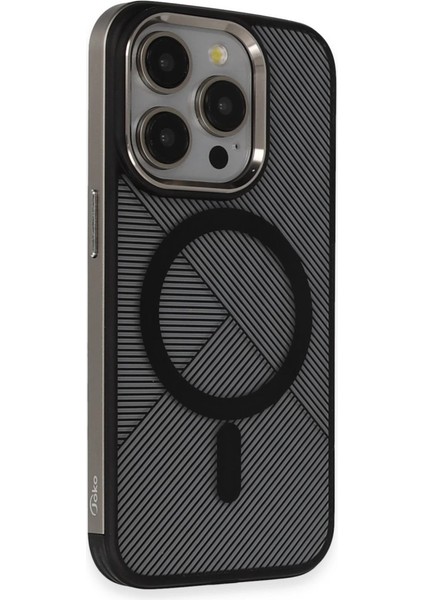 Joko Iphone 15 Pro Vito Magsafe Kapak - Titan Gri