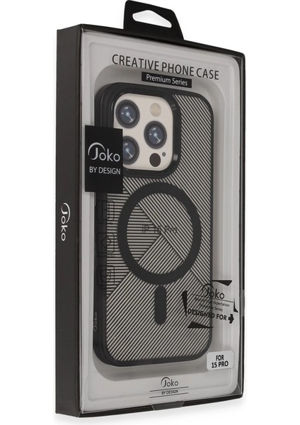 Joko Iphone 15 Pro Vito Magsafe Kapak - Titan Gri fiyatları