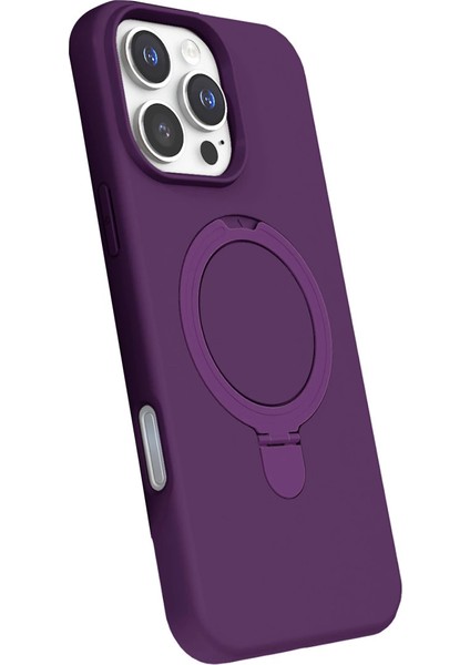 Apple Iphone 16 Pro Max Regal Magsafe Standlı Kapak - Derin Mor fiyatları