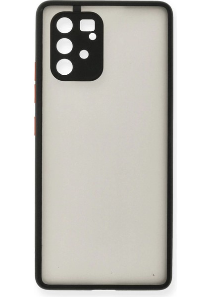 Samsung Galaxy A91 / S10 Lite Kılıf Montreal Silikon Kapak - Siyah fiyatları