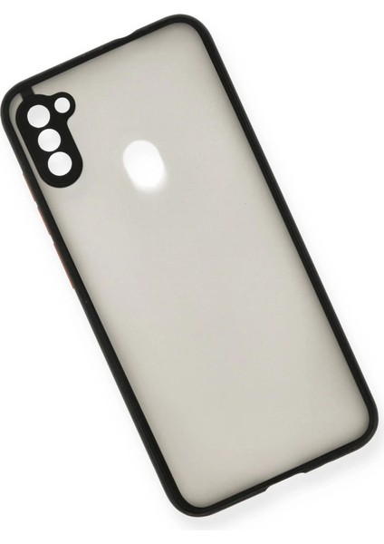 Samsung Galaxy A11 Kılıf Montreal Silikon Kapak - Siyah modelleri