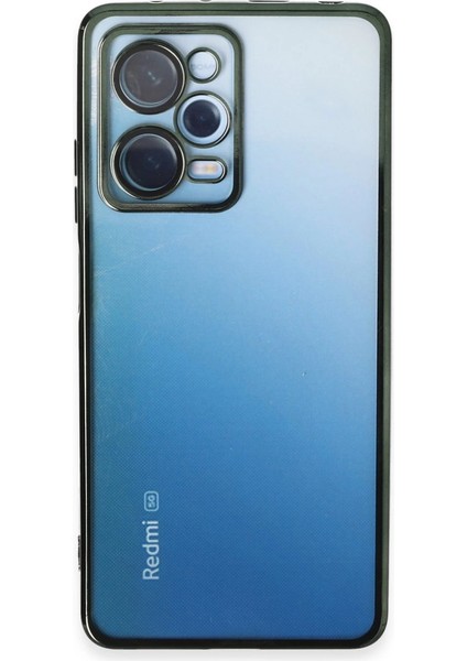 Xiaomi Redmi Note 12 Pro 5g Kılıf Razer Lensli Silikon - Yeşil