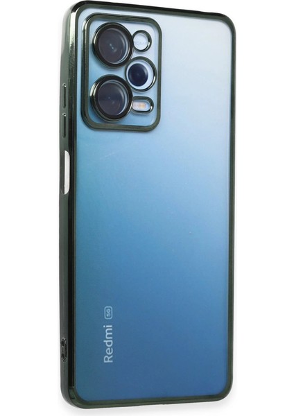 Xiaomi Redmi Note 12 Pro 5g Kılıf Razer Lensli Silikon - Yeşil fiyatları