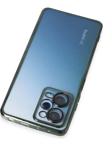Xiaomi Redmi Note 12 Pro 5g Kılıf Razer Lensli Silikon - Yeşil