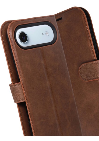 Apple Iphone 17 Air Trend S Plus Kapaklı Kılıf - Taba modelleri