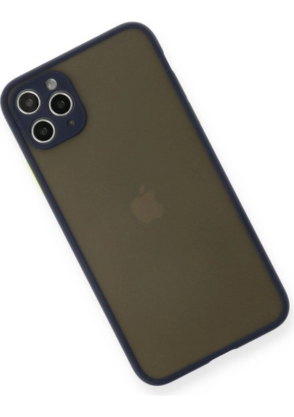 Iphone 11 Pro Max Kılıf Montreal Silikon Kapak - Lacivert modelleri
