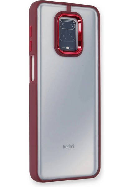 Xiaomi Redmi Note 9 Pro Kılıf Dora Kapak - Kırmızı
