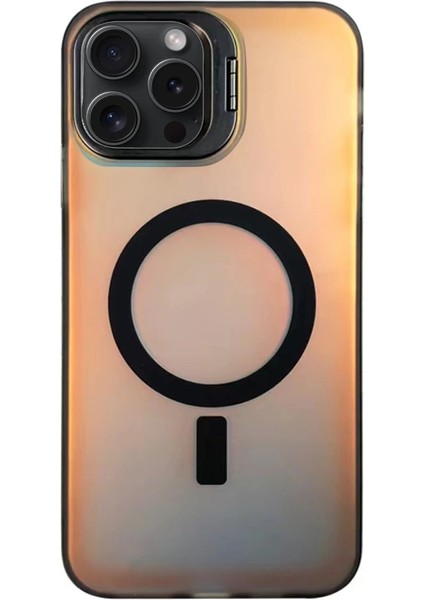 Iphone 15 Pro Max Primera Magsafe Standlı Kapak - Siyah