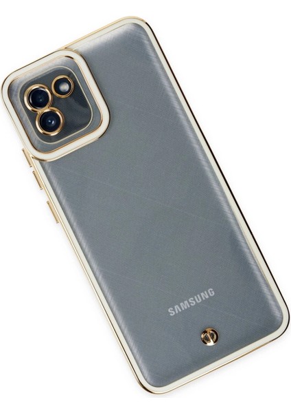 Samsung Galaxy A03 Kılıf Liva Lens Silikon - Beyaz modelleri