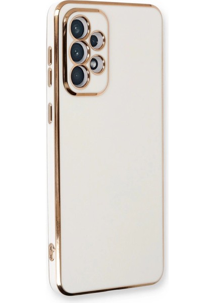 Samsung Galaxy A33 5g Kılıf Volet Silikon - Beyaz