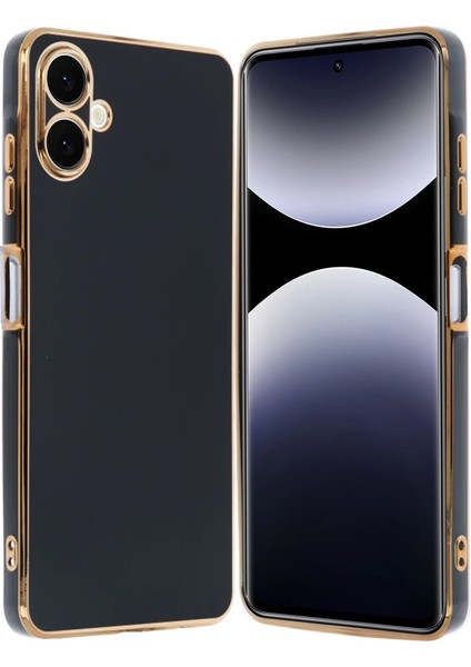 Samsung Galaxy A06 Kılıf Volet Silikon - Siyah