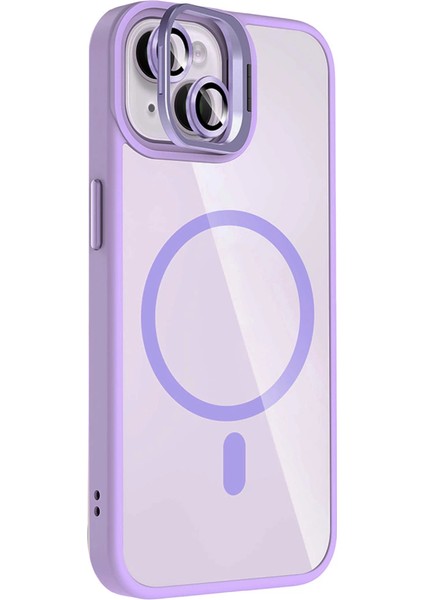 Joko Apple Iphone 14 Remim Lensli Magsafe Standlı Kapak - Lila fiyatları