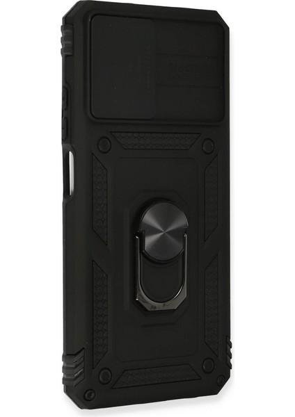 Xiaomi Redmi Note 10 Kılıf Pars Lens Yüzüklü Silikon - Siyah fiyatları