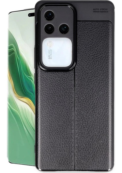 Vivo V30 5g Kılıf Auto Focus Kapak - Siyah