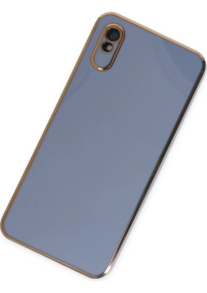 Xiaomi Redmi 9A Kılıf Volet Silikon - Mavi modelleri