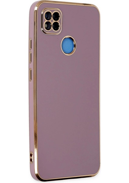 Xiaomi Redmi 9c Kılıf Volet Silikon - Mor