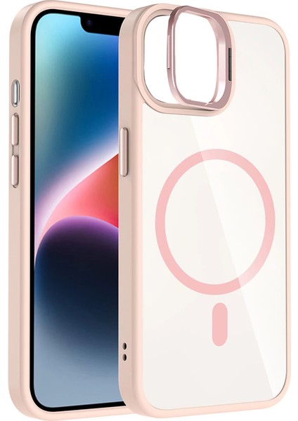 Joko Apple Iphone 11 Remim Lensli Magsafe Standlı Kapak - Pembe fiyatları