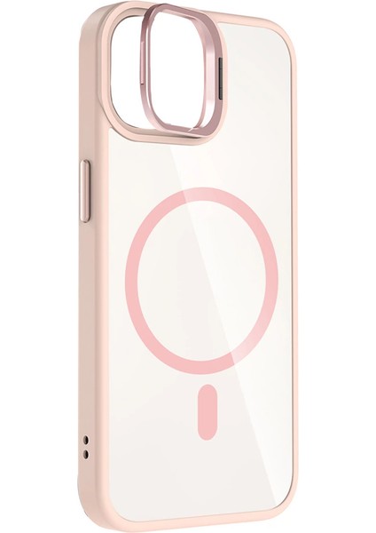 Joko Apple Iphone 11 Remim Lensli Magsafe Standlı Kapak - Pembe modelleri