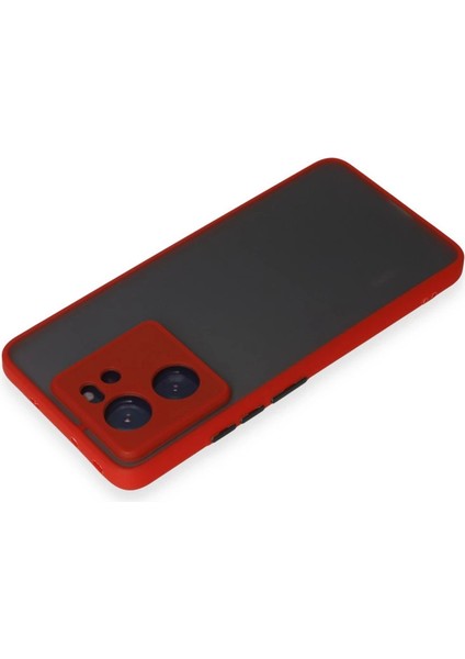 Xiaomi Mi 13T Pro Kılıf Montreal Silikon Kapak - Kırmızı modelleri