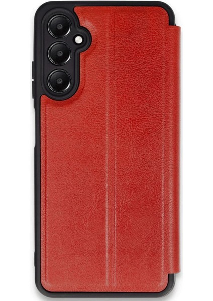 Samsung Galaxy A35 5g Kılıf Flip Cover - Kırmızı