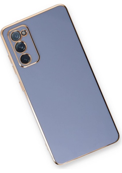 Samsung Galaxy S20 Fe Kılıf Volet Silikon - Mavi modelleri
