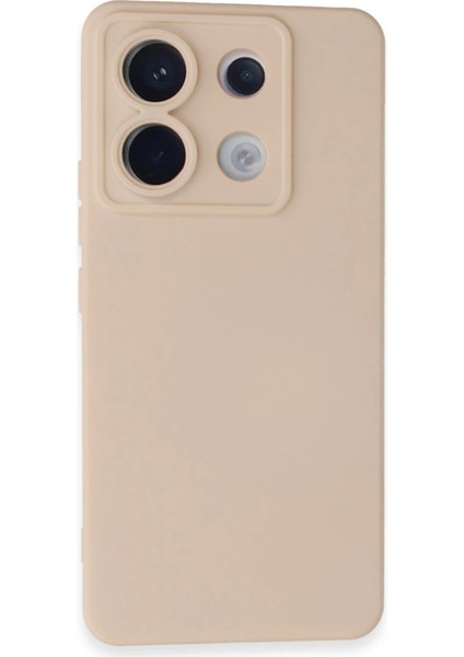 Xiaomi Redmi Note 13 Pro 5g Kılıf Nano Içi Kadife Silikon - Pudra