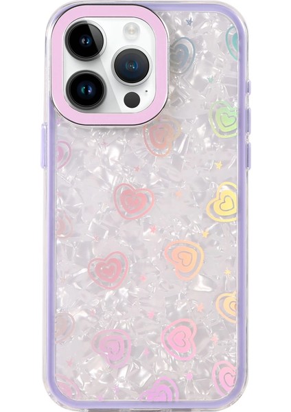 Apple Iphone 14 Pro Max Lumi Desenli Kapak - Mor modelleri