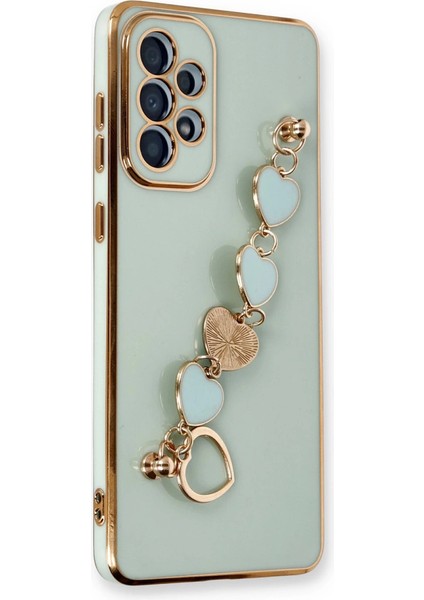 Samsung Galaxy A53 5g Kılıf Esila Silikon - Su Yeşili