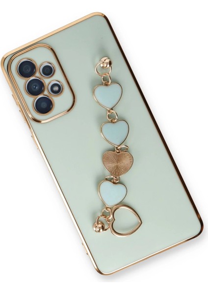 Samsung Galaxy A53 5g Kılıf Esila Silikon - Su Yeşili modelleri