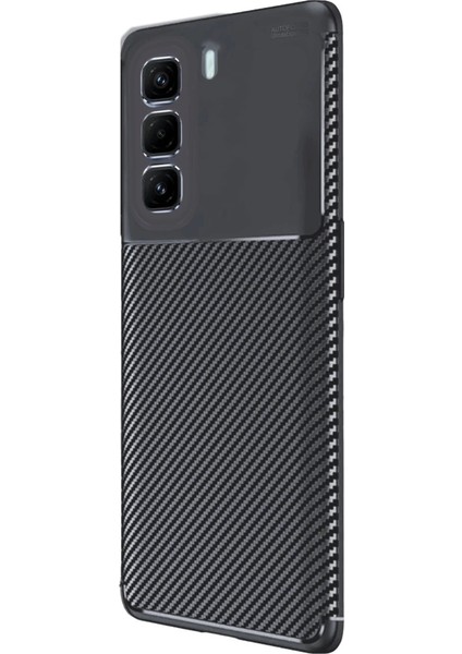 Infinix Hot 50 Pro Plus 4g Auto Focus Karbon Kapak - Siyah fiyatları