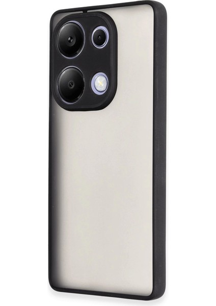 Xiaomi Redmi Note 13 Pro 4g Kılıf Montreal Silikon Kapak - Siyah modelleri