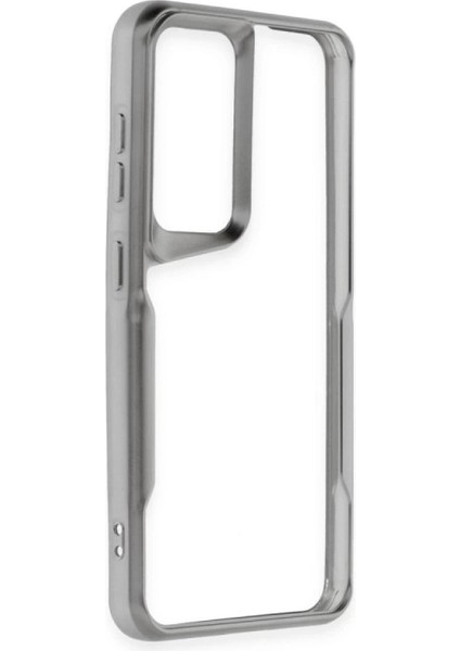 Samsung Galaxy A35 5g Kılıf Boyi Silikon Kapak - Gümüş fiyatları