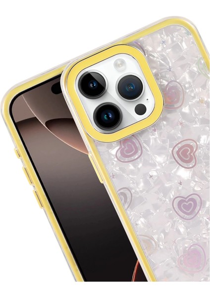 Apple Iphone 14 Pro Max Lumi Desenli Kapak - Sarı fiyatları