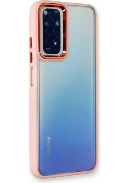 Xiaomi Redmi Note 11 Pro Kılıf Dora Kapak - Pudra