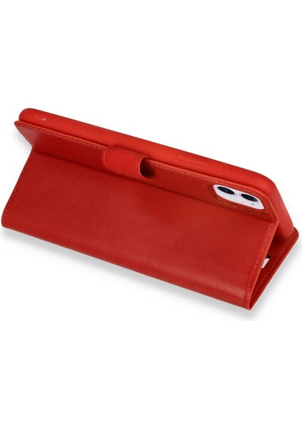 Iphone 12 Mini Kılıf Trend S Plus Kapaklı Kılıf - Kırmızı modelleri