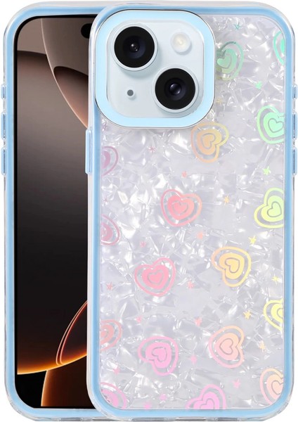 Apple Iphone 14 Lumi Desenli Kapak - Mavi