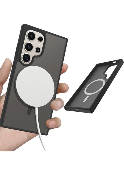Joko Samsung Galaxy S25 Ultra Jota Magsafe Kapak - Lila modelleri