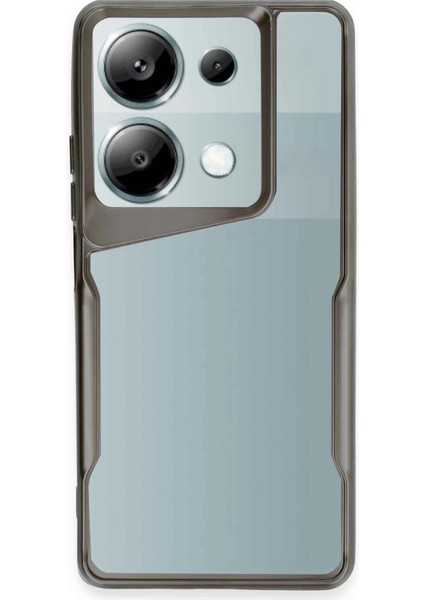 Xiaomi Redmi Note 13 Pro 4g Kılıf Boyi Silikon Kapak - Titan Gri